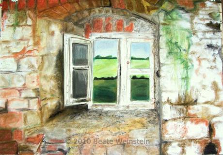 Burgfenster - Beate Weinstein -  auf  - Array - 