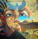 PHARAOÂ´S ERWACHEN - wanda spirit - Acryl auf Leinwand - Geschichte-Mystik - Fotorealismus