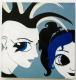 urban elves, elf 3, blue - sugita sugita wahl - Acryl auf Leinwand - Sonstiges - 