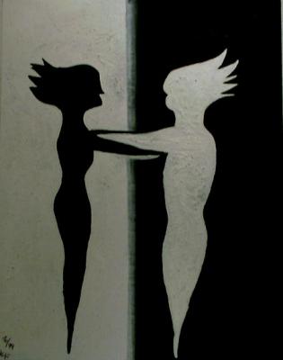 Zweisamkeit (1998) Kuhfi (Iris Kuhnt Fischer) - Iris Kuhfi -  auf Array - Array - 