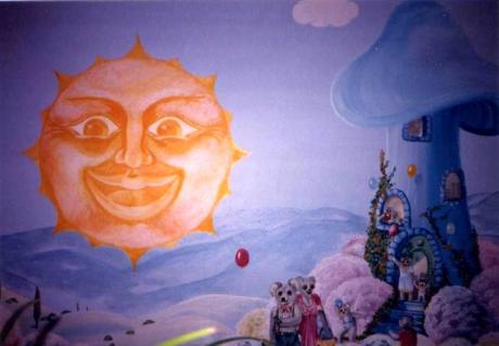 Kinderzimmer (Sonnen Detail) 1987 -  Noél Dietrich -  auf  - Array - 