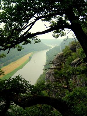 Die Elbe bei Dresden - Wolfgang Bergter - Array auf Array - Array - 