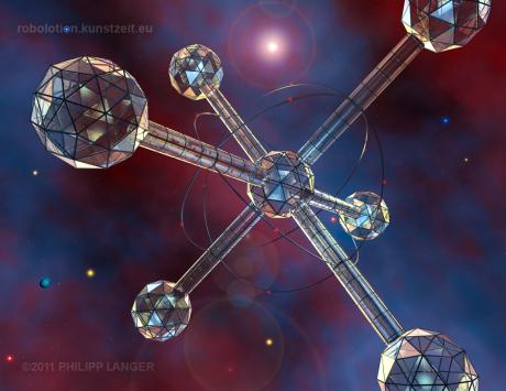 Glashaus-Raumstation / Glass-House Space-Station - Philipp Langer -  auf  - Array - 