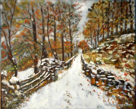 Winterweg - Roswitha Wittich - Array auf  - Array - Array