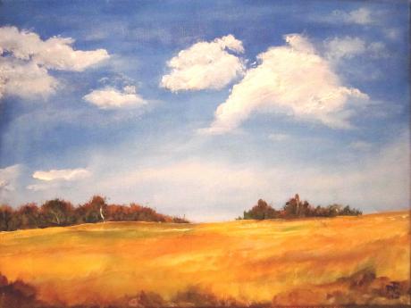 herbstliche Landschaft bei Hejlsminde - peter paint - Array auf Array - Array - Array