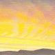 Abendwolken gefiedert - Arthur Wyss - Acryl auf  - Himmel-Wolken - 