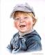 Little Boy - Nicole Zeug - Farbstift auf  - Kinder - 