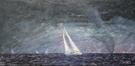 Regatta im Sturm - Alexander Majer - Array auf Array -  - 
