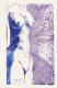 Lady Butterfly - Vladislav Kolomoec - Gouache auf Papier - Akt - 