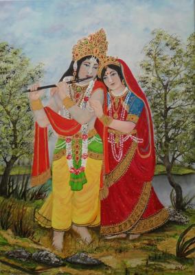 ---Radha und Krishma - Elisabeth Willner - Array auf Array - Array - Array ---Radha und Krishma - Elisabeth Willner - Array auf Array - Array - Array