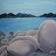 Lake Tahoe - Karin Fricke - Acryl auf Leinwand - See - 