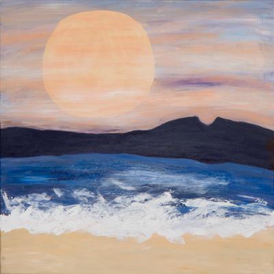 Abends am Strand - Martina Heyd-Jilg - auf Array - Array - Abends am Strand - Martina Heyd-Jilg - auf Array - Array -