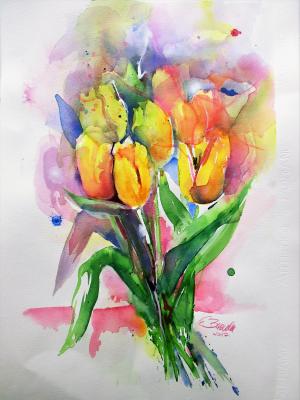 Tulpen 2017 - Evelyn Brosche - Array auf  - Array - 