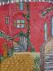 Cafe Oriental (Rot) - Yvonne Schmied - Ãl auf Leinwand - Architektur - Klassisch-Realismus
